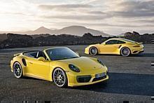 Porsche 911 Turbo S als Cabriolet und Coupé.  Foto:Auto-Medienportal.Net/Porsche